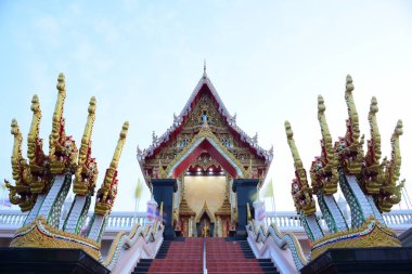 Wat phra kaew, Bangkok, Tayland 'daki Zümrüt Buddha Tapınağı