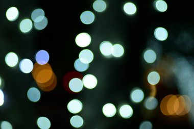 Bokeh ışıklandırmalı Noel arkaplanı
