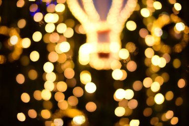 Bulanık bokeh ışıkları arkaplanı