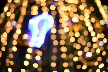 Bulanık bokeh ışık arkaplanı