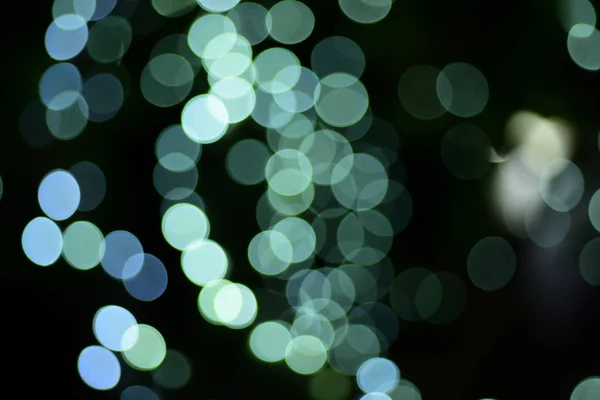 Navidad Azul Elegante Fondo Abstracto Con Muchas Luces Bokeh Imagen — Foto de Stock
