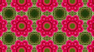 Soyut kaleydoskop teknoloji animasyon, arka plan