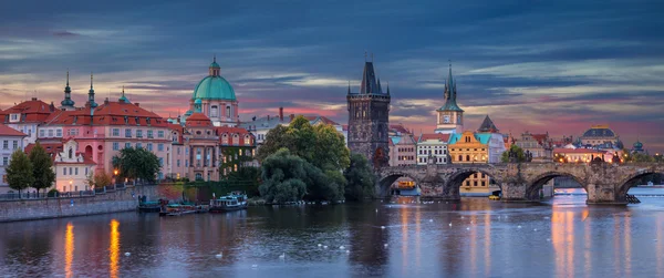 Panorama de Praga. — Fotografia de Stock