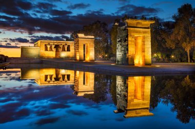 Temple of Debod. Madrid. clipart