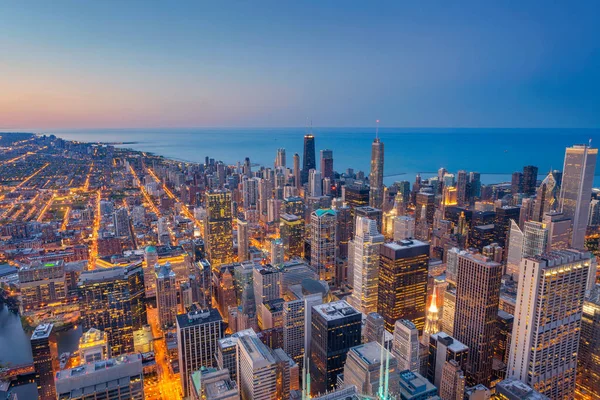 Chicago şehri. — Stok fotoğraf