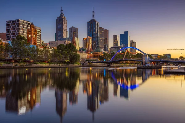 City of Melbourne . — стоковое фото