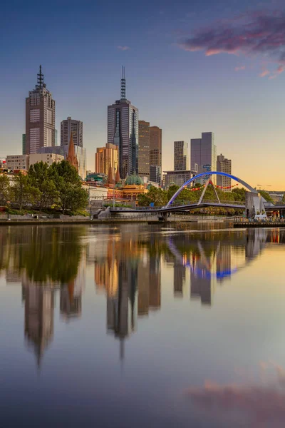 Miasta w melbourne. — Zdjęcie stockowe