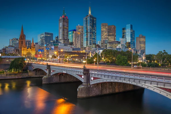 Staden melbourne. — Stockfoto