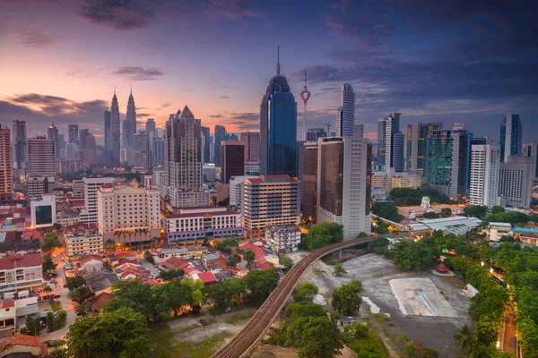 Ciudad de Kuala Lumpur . — Foto de Stock