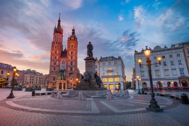 Pazar Meydanı, Krakow.