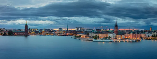 Město stockholm. — Stock fotografie