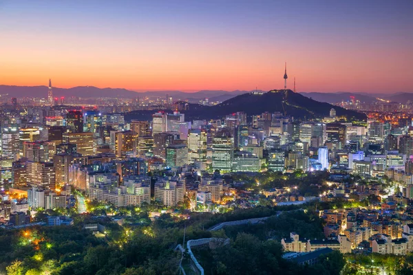 Miasta w Seul. — Zdjęcie stockowe