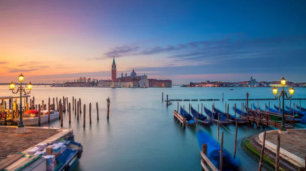 Panorama Venise Image Panoramique Paysage Urbain Venise Italie Lever Soleil — Photo