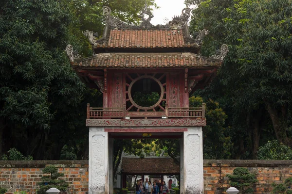 Hanoi Vietnam Mars 2018 Ancien Pavillon Rouge Khue Van Pavilion — Photo