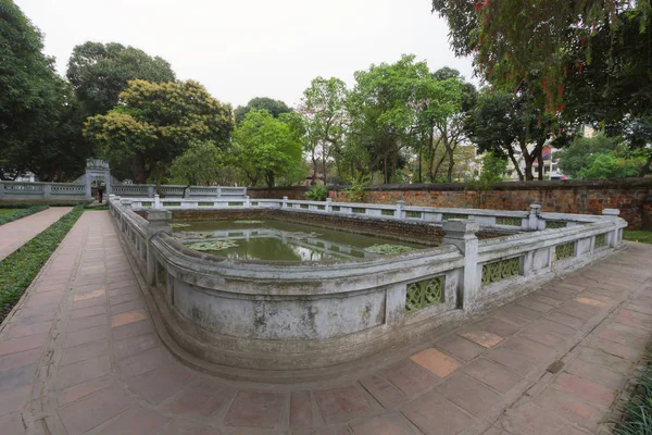 Hanoi Vietnam Mars 2018 Ancien Étang Eau Bénite Dans Deuxième — Photo