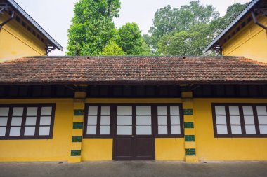Bir bina nerede Başkan Ho Chi Minh yaşamış ve çalışmış (1954'ten) Cumhurbaşkanlığı Sarayı alan, Hanoi, Vietnam