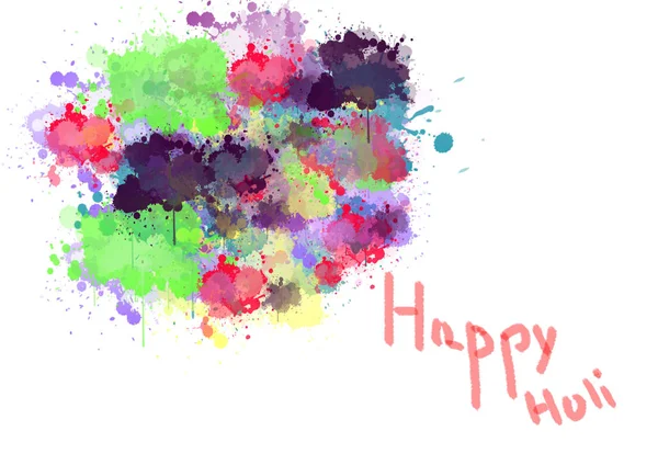 Illustration Colorful Promotional Background Festival Colors Celebration Called Holi — Stock Photo, Image