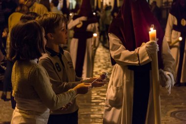 Marchena (Sevilla), İspanya - 12 Nisan 2017: 