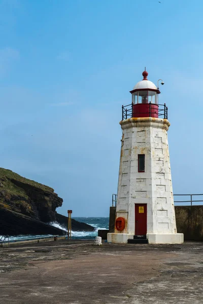 Lybster Harbour Lighthouse, Caithness, Escócia — Fotografia de Stock