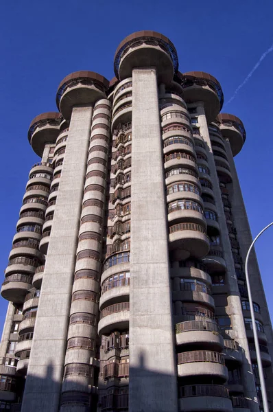 Wolkenkratzer in Madrid 1 lizenzfreie Stockbilder