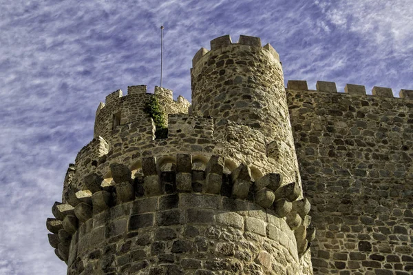 Burgturm in Spanien — Stockfoto