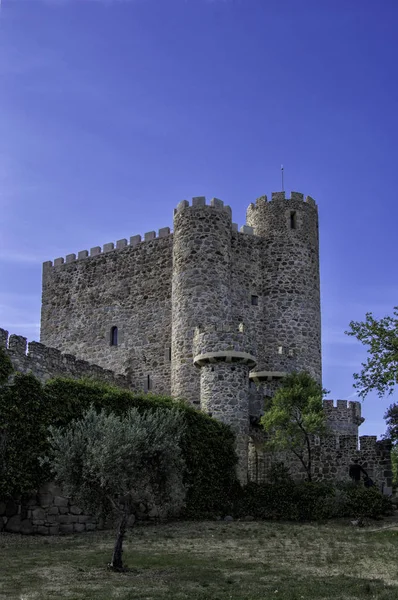 Castello medievale in pietra — Foto Stock