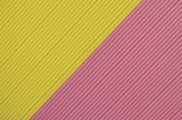 대각선 노란색과 분홍색 배경 — 스톡 사진