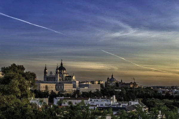 Vista de Madrid — Fotografia de Stock