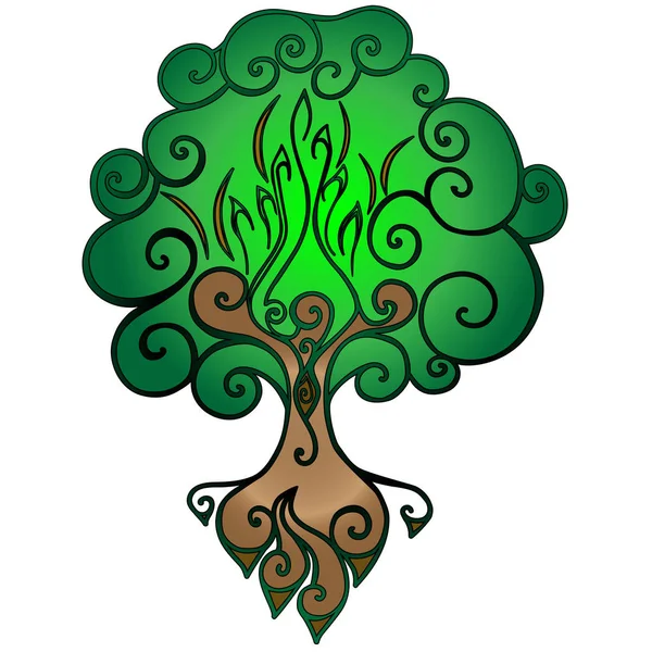 Árbol Vida — Vector de stock