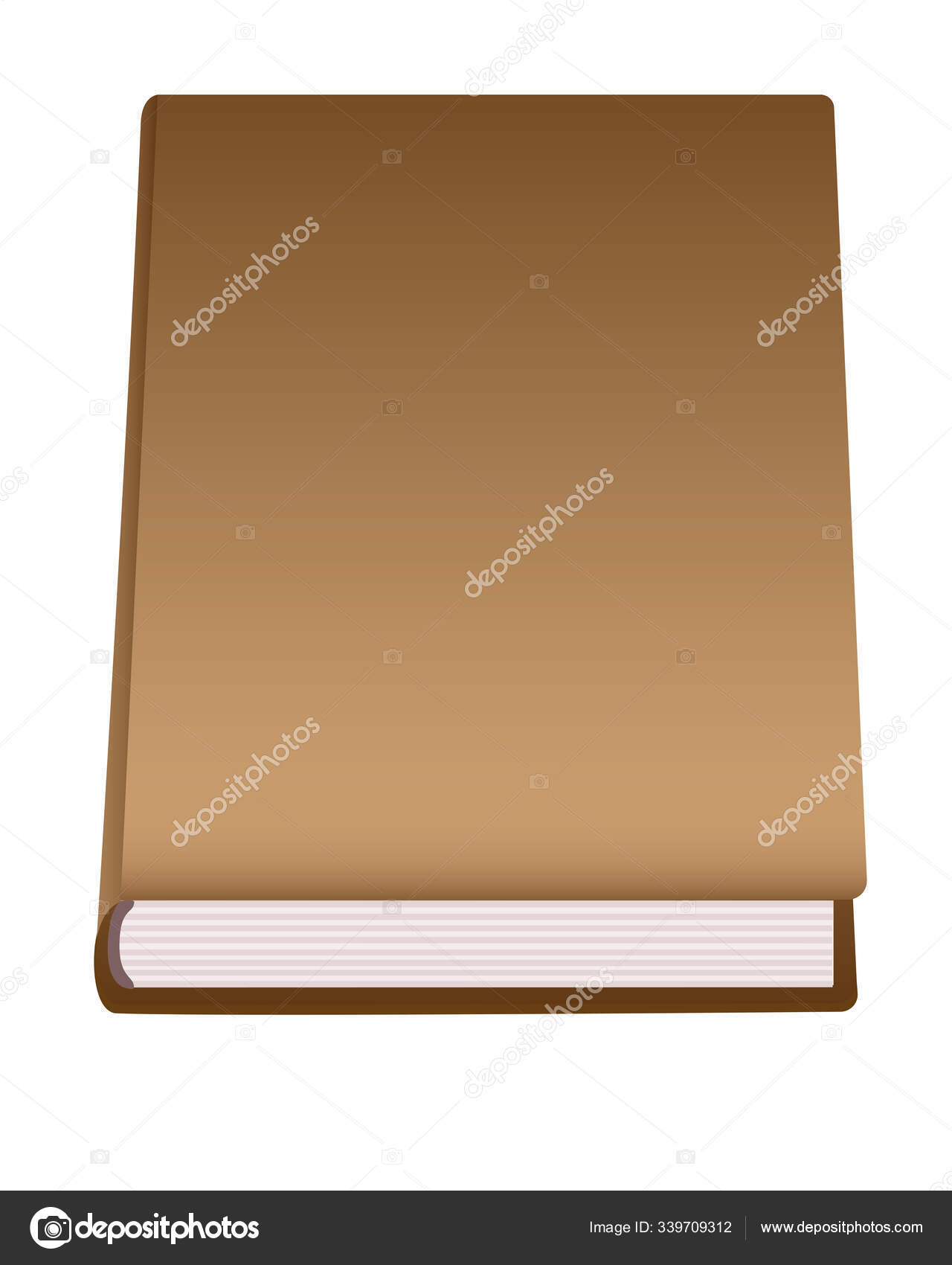 Download Mockup Book Closed Book Diary Copy Space Book Blank Cover Stock Vector Royalty Free Vector Image By C Disaanna 339709312