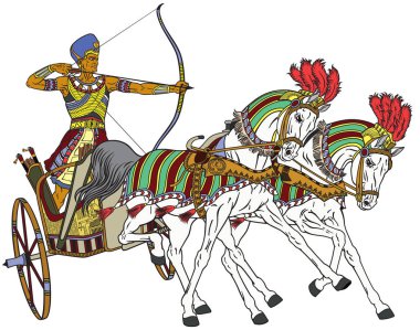 Antik Mısır arabası 
