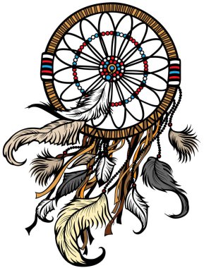 yerli Hintli rüya yakalayıcı