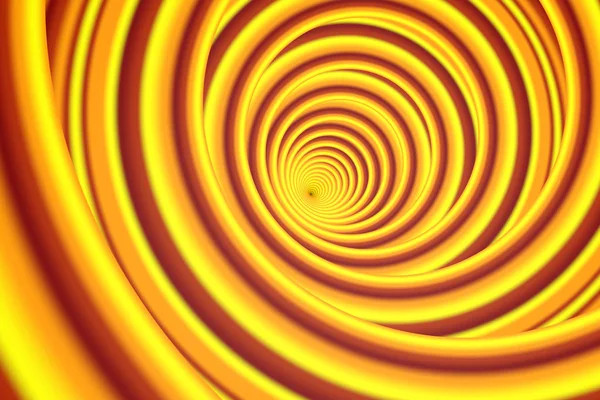 Abstract orangy yellow spiral colorful background. — Stock Photo, Image