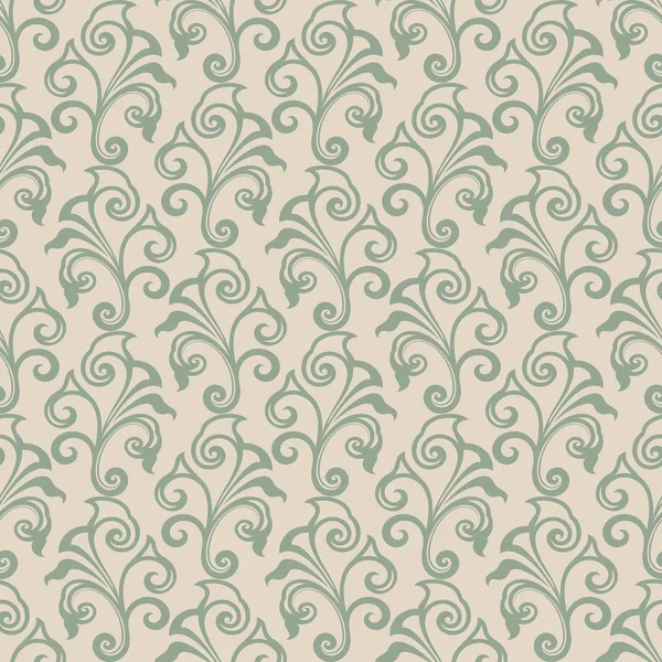 Abstrato padrão de papel de parede floral sem costura — Vetor de Stock