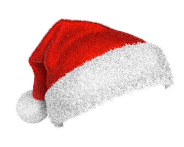 传统的圣诞老人帽子 — 图库照片