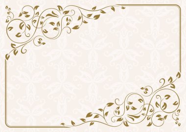 vintage çerçeve çiçek