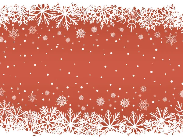 Abstracte rode Kerstmis achtergrond — Stockvector