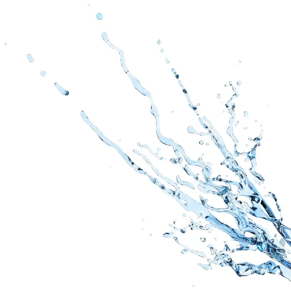 깨끗 한 물 이 스펀지 — 스톡 사진