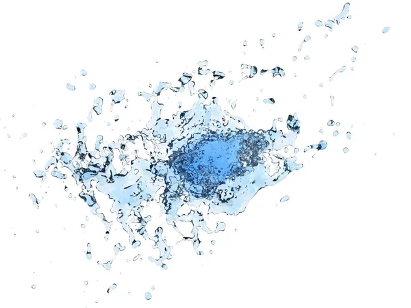 깨끗 한 물 이 스펀지 — 스톡 사진
