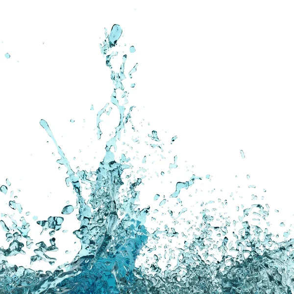 Água limpa fundo spalsh — Fotografia de Stock