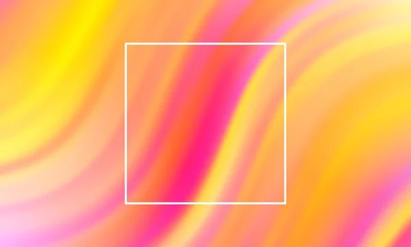 Цветной волнистый градиентный фон в стиле жидкости — стоковый вектор