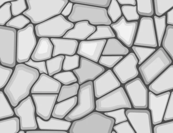 Textura de pared de piedra sin costura — Vector de stock