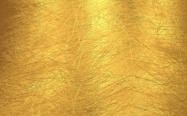 Oro sratched superficie di sfondo — Foto Stock