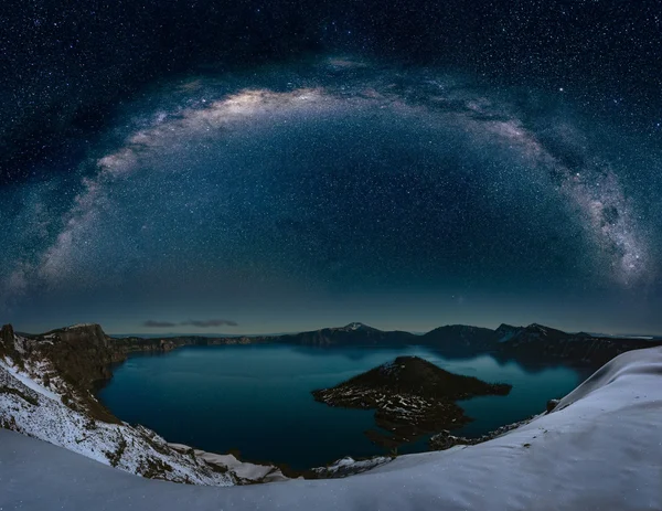 Milkyway 분화구 호수 — 스톡 사진