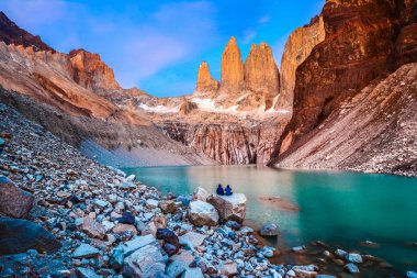Torres del Paine Ulusal Parkı, Patagonya, Şili