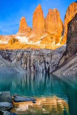Torres del Paine Ulusal Parkı, Patagonya, Şili