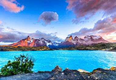 Torres del Paine, Patagonia, Şili - Güney Patagonya buz kitlesi, Magellanes bölgesi, Güney Amerika