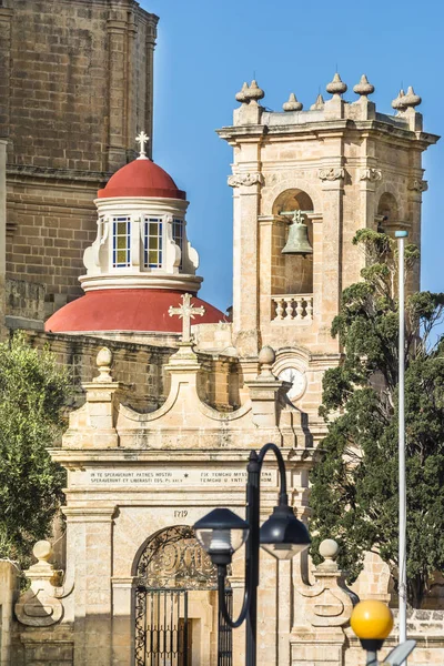 Kerk van onze lieve vrouw van overwinning, Mellieha, Malta — Stockfoto