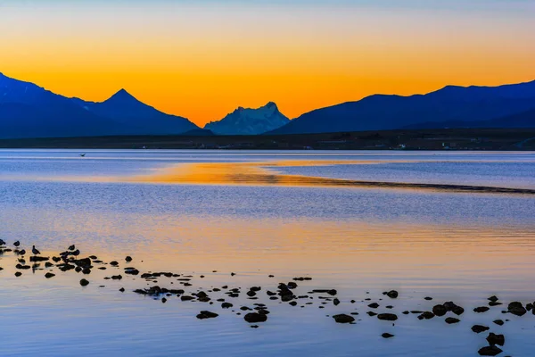 Golfo Almirante Montt, Puerto Natales, Chile — Foto de Stock