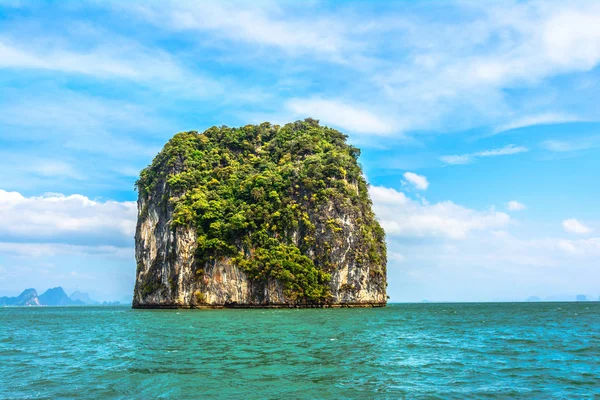 Το Phang Nga Bay-τοπίο, στη θάλασσα Ανταμάν, Νότια Ταϊλάνδη Royalty Free Εικόνες Αρχείου